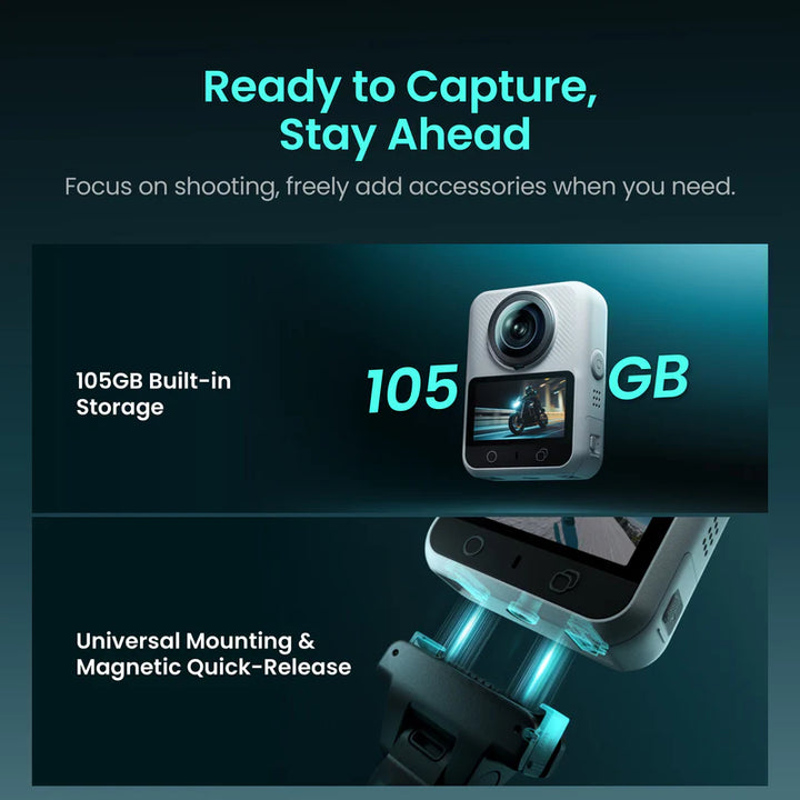 Xtra 360: The Pro 8K 360 Action Camera for Creators