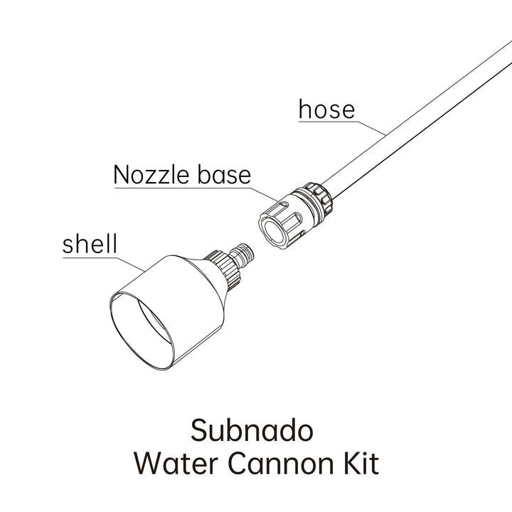Subnado Water Cannon Kit Waydoo