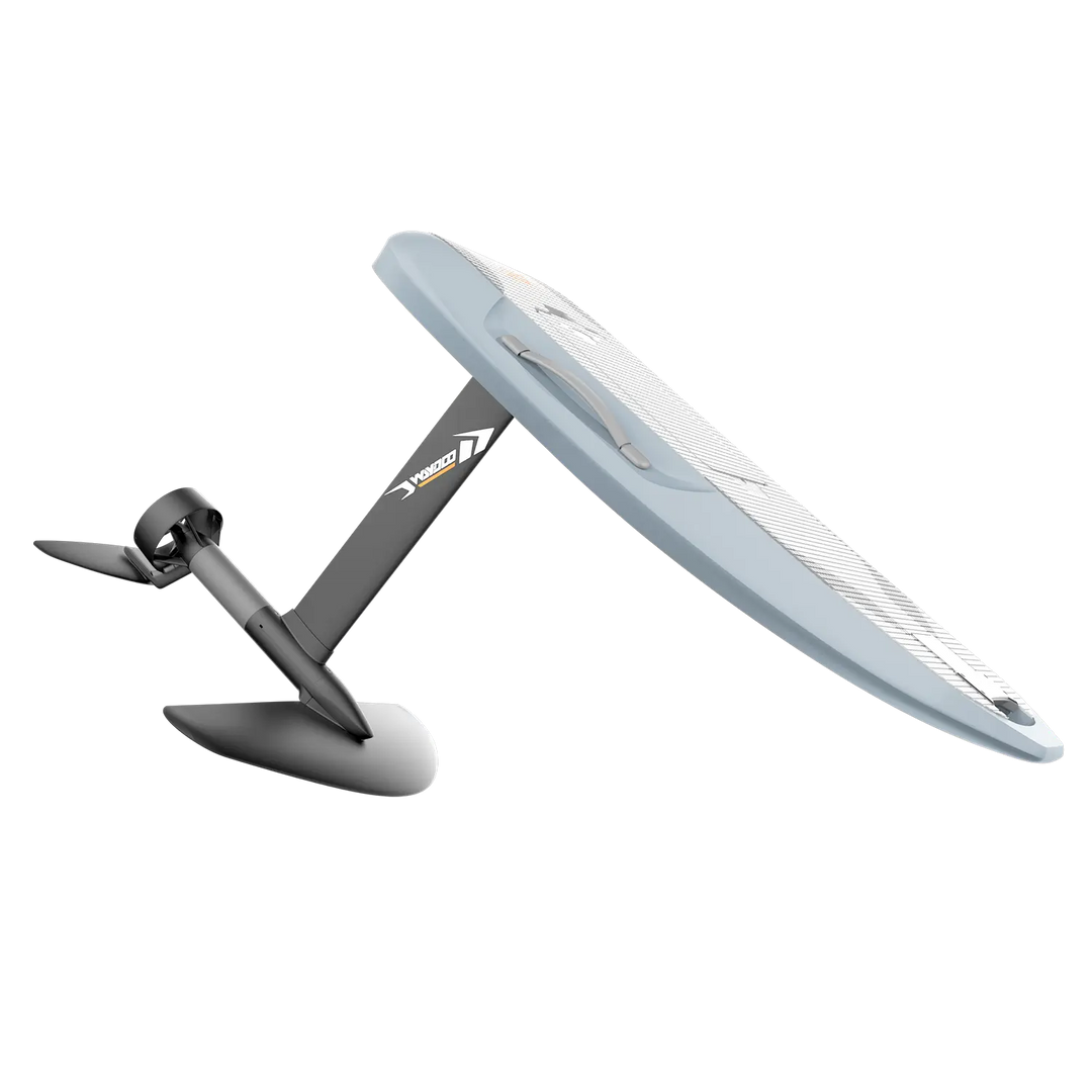 Pro Plus eFoil board angled view on transparent background