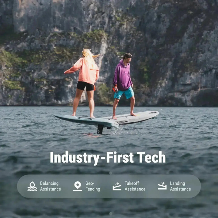 Rider using Pro Plus eFoil on the water